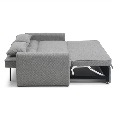 Clarke Sofa Bed in Natural or Grey Textured Weave