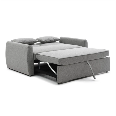 Clarke Sofa Bed in Natural or Grey Textured Weave