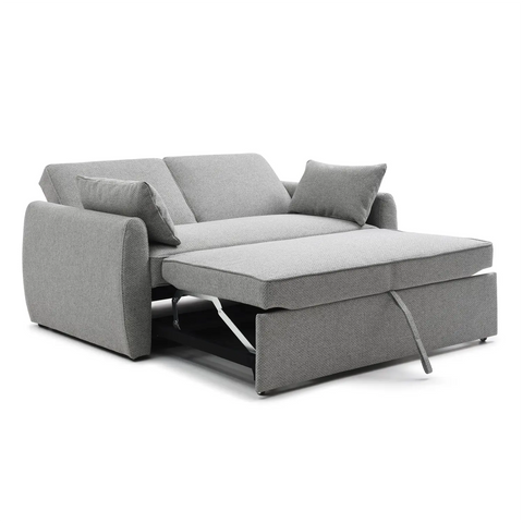 Clarke Sofa Bed in Natural or Grey Textured Weave
