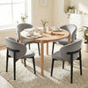 Nomi Oak Effect 2-4 Seater Round Wooden Dining Table - 105cm