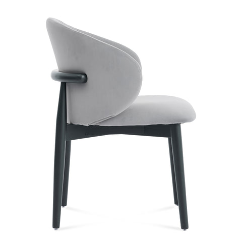 Clifton Grey Fabric Dining Chair