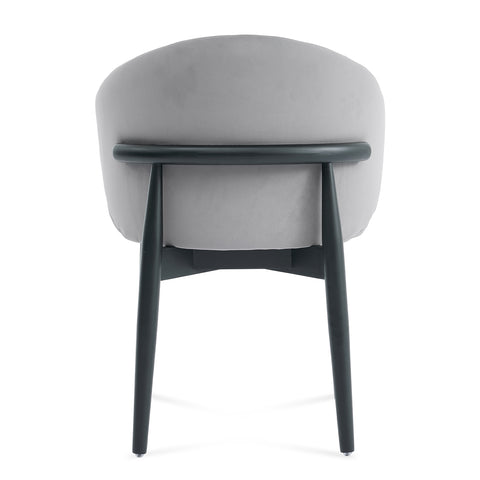 Clifton Grey Fabric Dining Chair