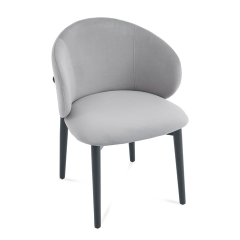 Clifton Grey Fabric Dining Chair