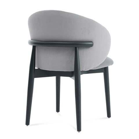 Clifton Grey Fabric Dining Chair