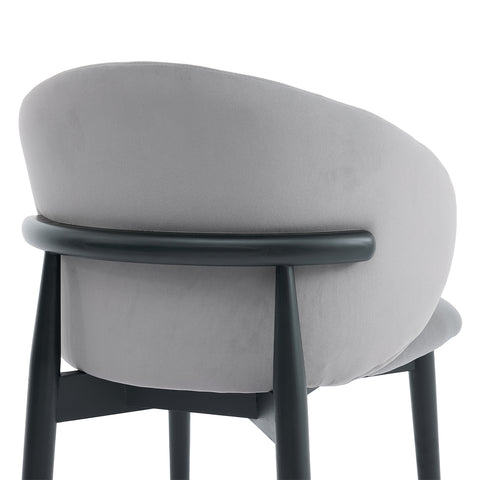Clifton Grey Fabric Dining Chair