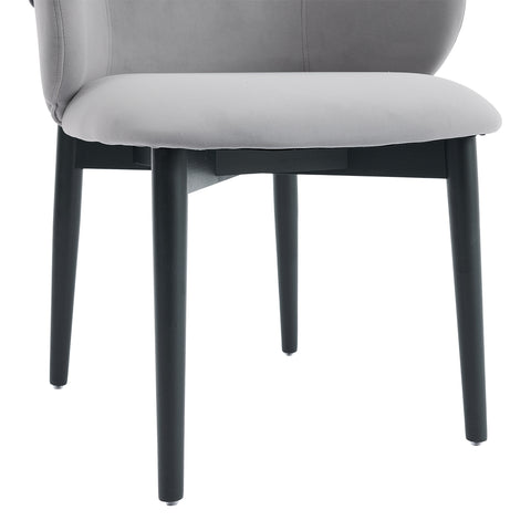 Clifton Grey Fabric Dining Chair