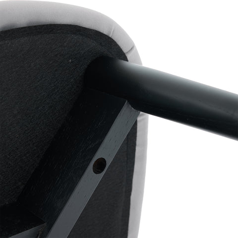 Clifton Grey Fabric Dining Chair