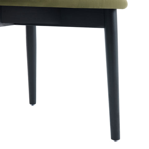 Clifton Olive Green Fabric Dining Chair