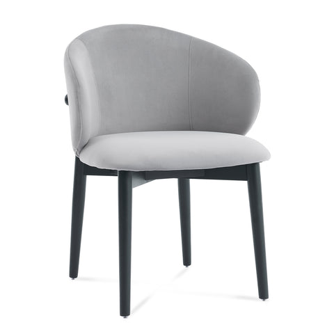 Clifton Grey Fabric Dining Chair