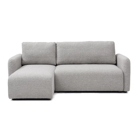 Cloud Natural Soft Boucle Corner Sofa Bed