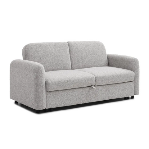Cloud 2 Seater Sofa Bed in Natural Boucle Fabric