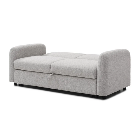 Cloud 2 Seater Sofa Bed in Natural Boucle Fabric