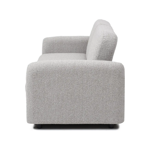 Cloud 2 Seater Sofa Bed in Natural Boucle Fabric