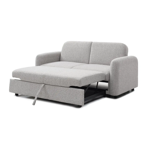 Cloud 2 Seater Sofa Bed in Natural Boucle Fabric