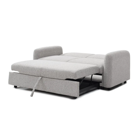 Cloud 2 Seater Sofa Bed in Natural Boucle Fabric
