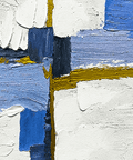 Cubical Abstract Oil Painting - Furnt