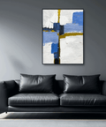 Cubical Abstract Oil Painting - Furnt