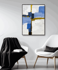 Cubical Abstract Oil Painting - Furnt
