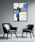 Cubical Abstract Oil Painting - Furnt