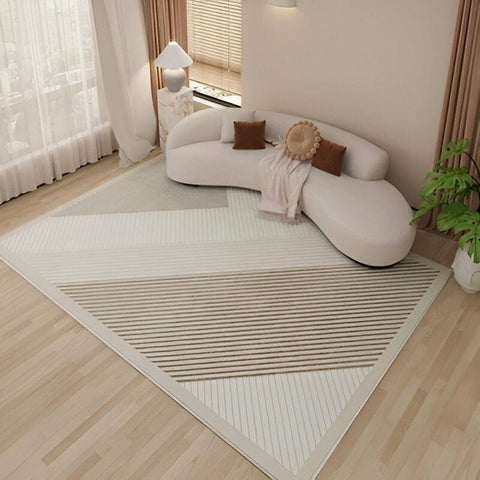 Darbis F Cream & Camel Cascade Rug - 160 x 200cm - Furnt