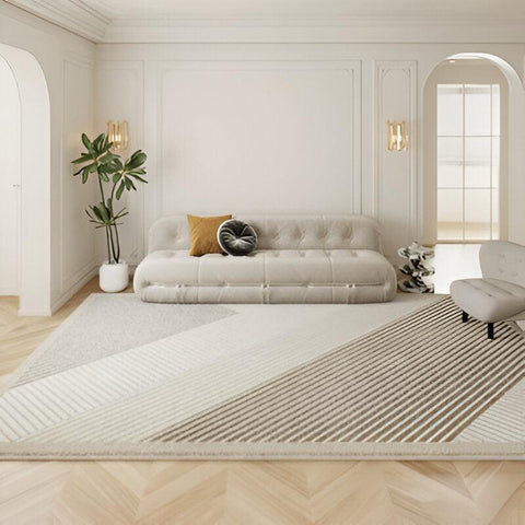 Darbis F Cream & Camel Cascade Rug - 160 x 200cm - Furnt