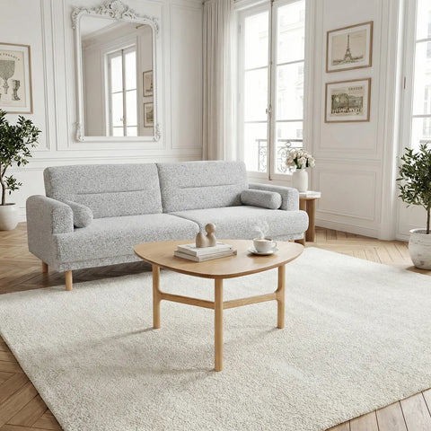 Dune Oak Triangle Wooden Coffee Table