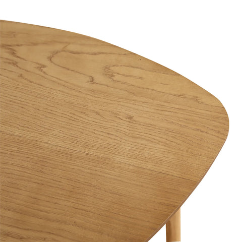 Dune Oak Triangle Wooden Coffee Table