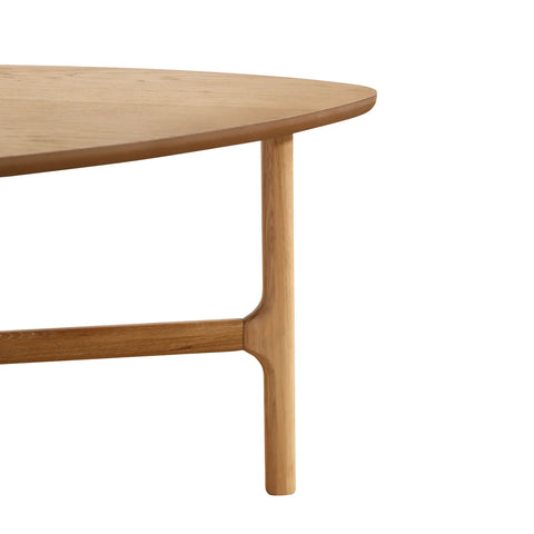 Dune Oak Triangle Wooden Coffee Table