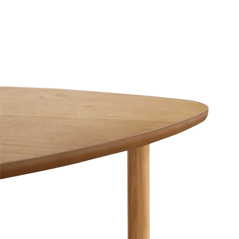 Dune Oak Triangle Wooden Coffee Table