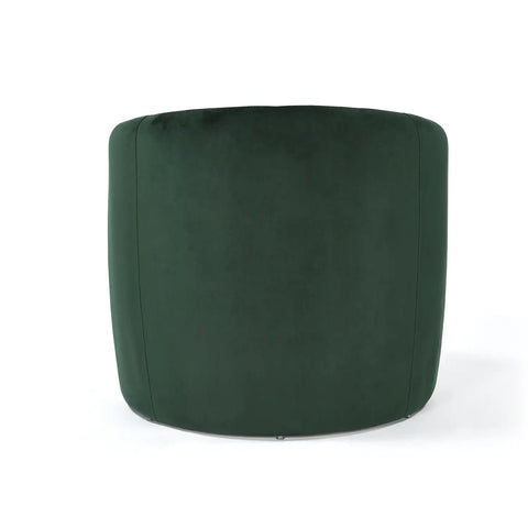 Dylan Velvet Dark Green Accent Chair