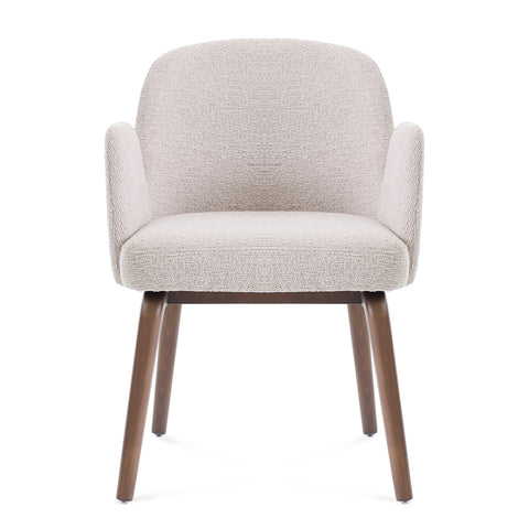 Elano Cream Fabric Dining Chair
