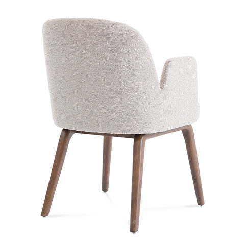Elano Cream Fabric Dining Chair