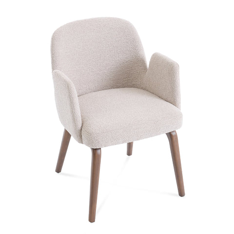 Elano Cream Fabric Dining Chair
