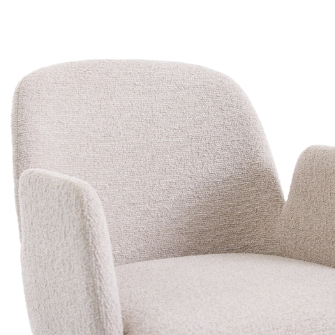 Elano Cream Fabric Dining Chair