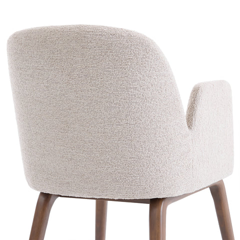 Elano Cream Fabric Dining Chair