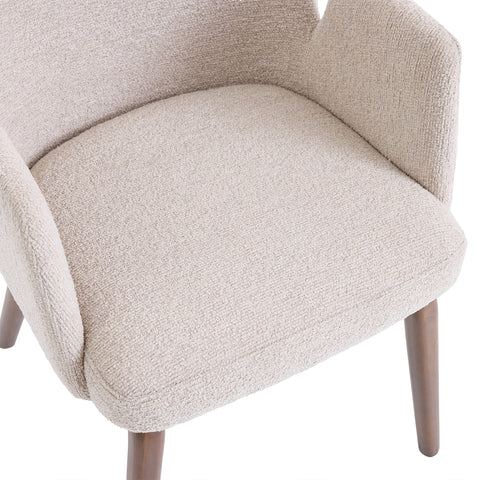 Elano Cream Fabric Dining Chair