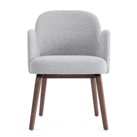 Elano Light Grey Fabric Dining Chair