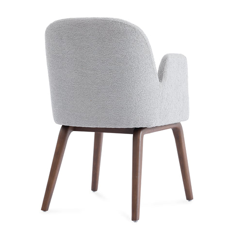 Elano Light Grey Fabric Dining Chair