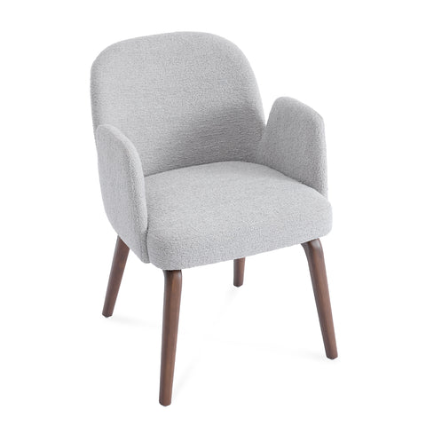 Elano Light Grey Fabric Dining Chair