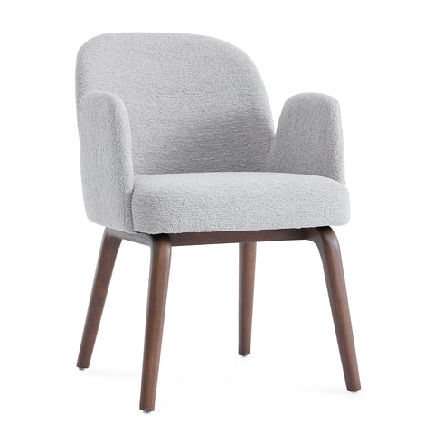 Elano Light Grey Fabric Dining Chair