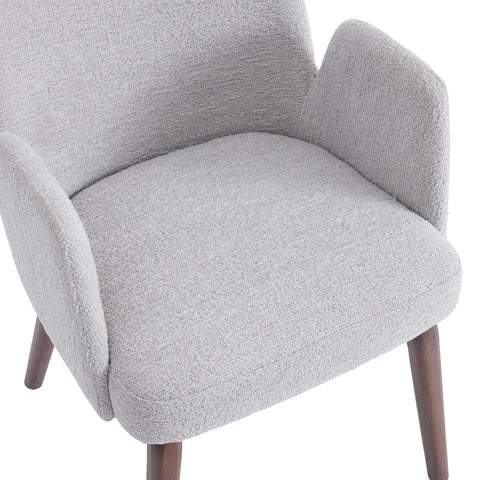 Elano Light Grey Fabric Dining Chair