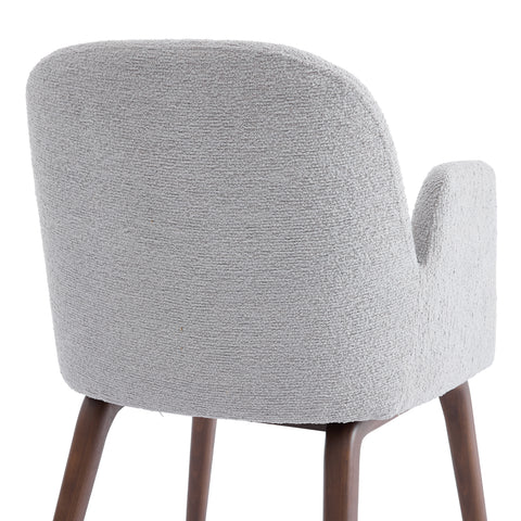 Elano Light Grey Fabric Dining Chair
