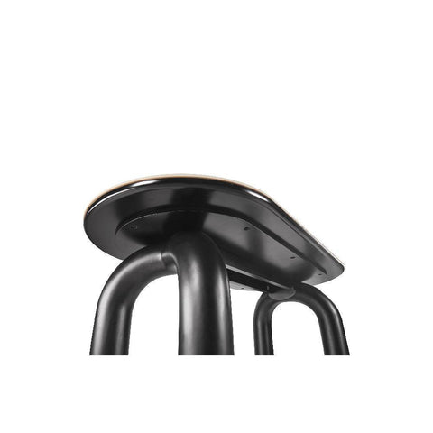 Ellie Grand Marble Dining Table with U-Shaped Black Legs - 160cm x 80cm