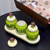 Enchanted Forest Girl Ceramic Seasoning Jars - 280ml - Furnt
