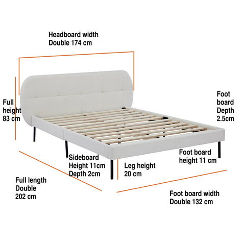 Eros-Polyester-Fabric-Double-Bed–White-8
