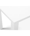 Flora Rectangle Table Table Dining Table in White - 120cm x 75cm