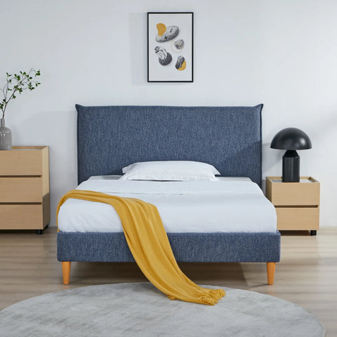 Forge-Double-Size-Upholstery-Bed–Dark-Blue-1