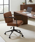 Freda-Brown-PU-Leather-Office-Chair-21