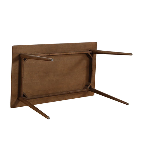 Gather Walnut Rectangle Wooden Dining Table - 140cm