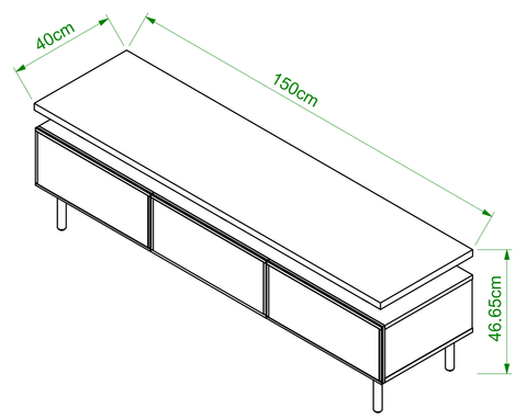 Grace TV Stand for TVs up to 65"